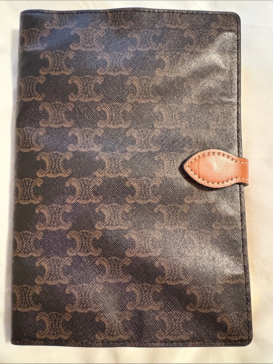Celine Accessories - CELINE refillable notebook cover w/ starter blank notebook